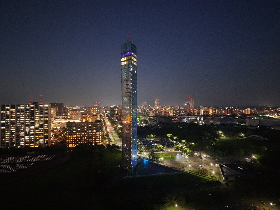 夜景空撮